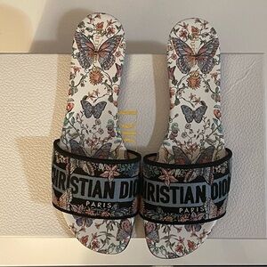 Sold on other site Dior Dway Multicolor Floral Slides